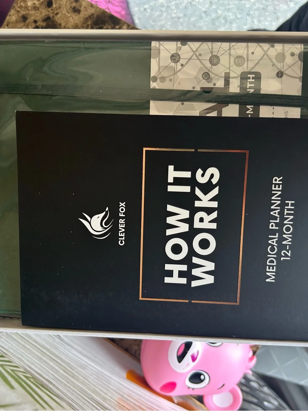 Medical Planner - Dark Green 12-Month Hardcover